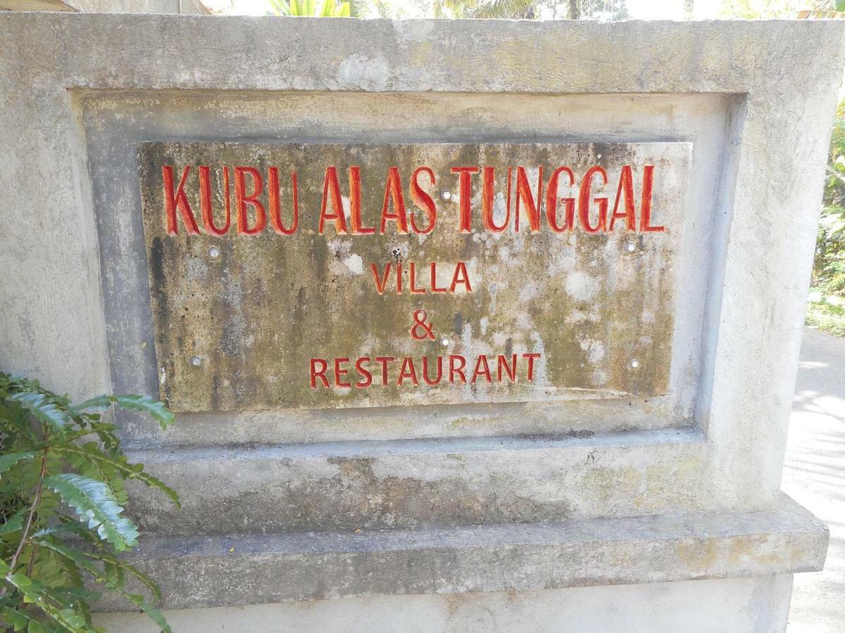 Kubu Alas Tunggal Villa Sidemen  Luaran gambar